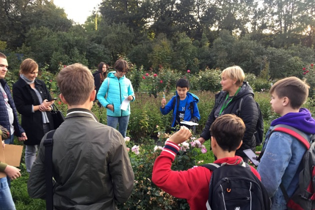 В Ботаническом саду МГУ работает «Школа юного садовника»